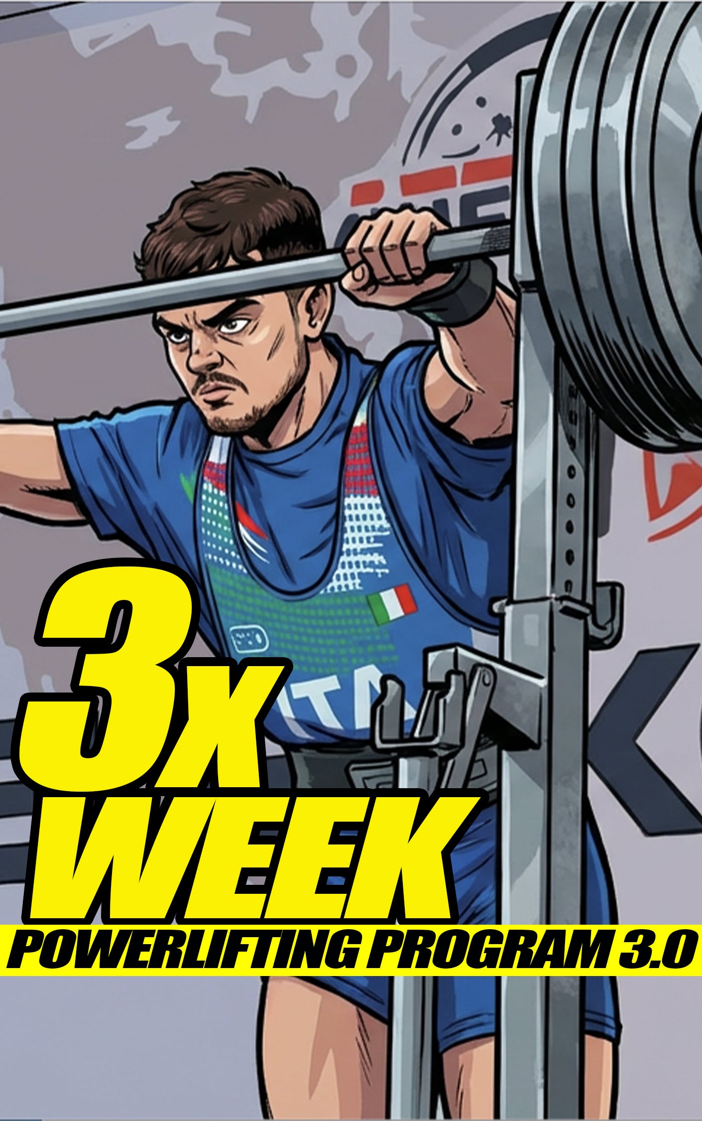 (3X WEEK) 12 WEEKS POWERLIFTING PROGRAM (versione 3.0)