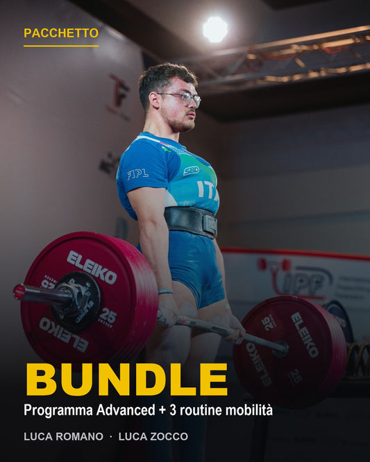 Bundle Advanced: programma + 3 routine di mobilità