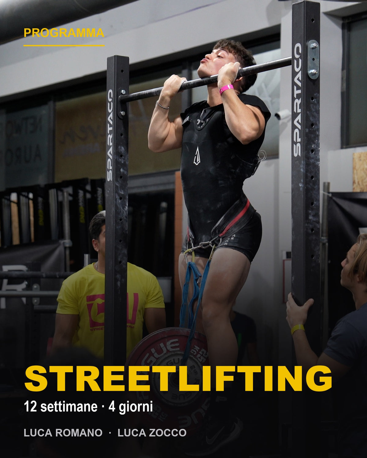 Programma Streetlifting, 12 settimane